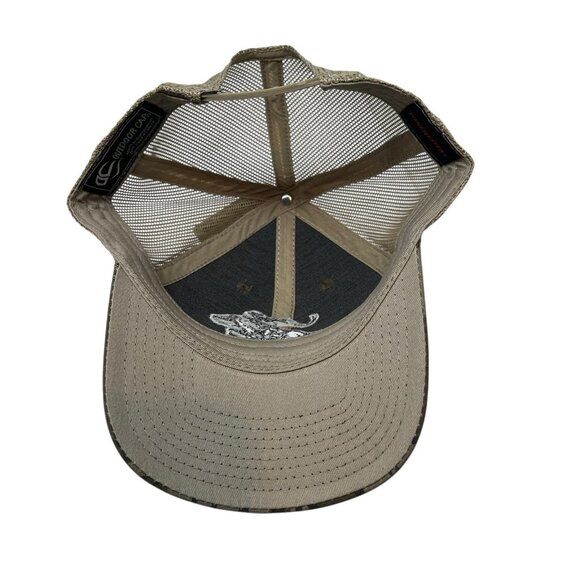 Winchester Rifle Horse Rider Logo Snapback Trucker Hat Cap Mossy Oak Bottomlands - Picture 7 of 12